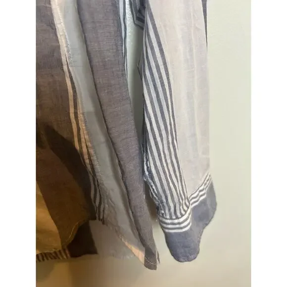 Grayson The Hero Striped Button Down Shirt Size XL Classic Striped Long Sleeve - Picture 5 of 8